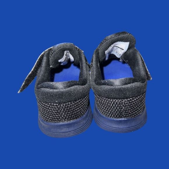 2018 Nike Revolution 4 Black/ Blue " Toddler/Infant Sneakers Size 9 C - Picture 3 of 6